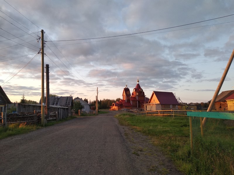 Деревня Новикбож.