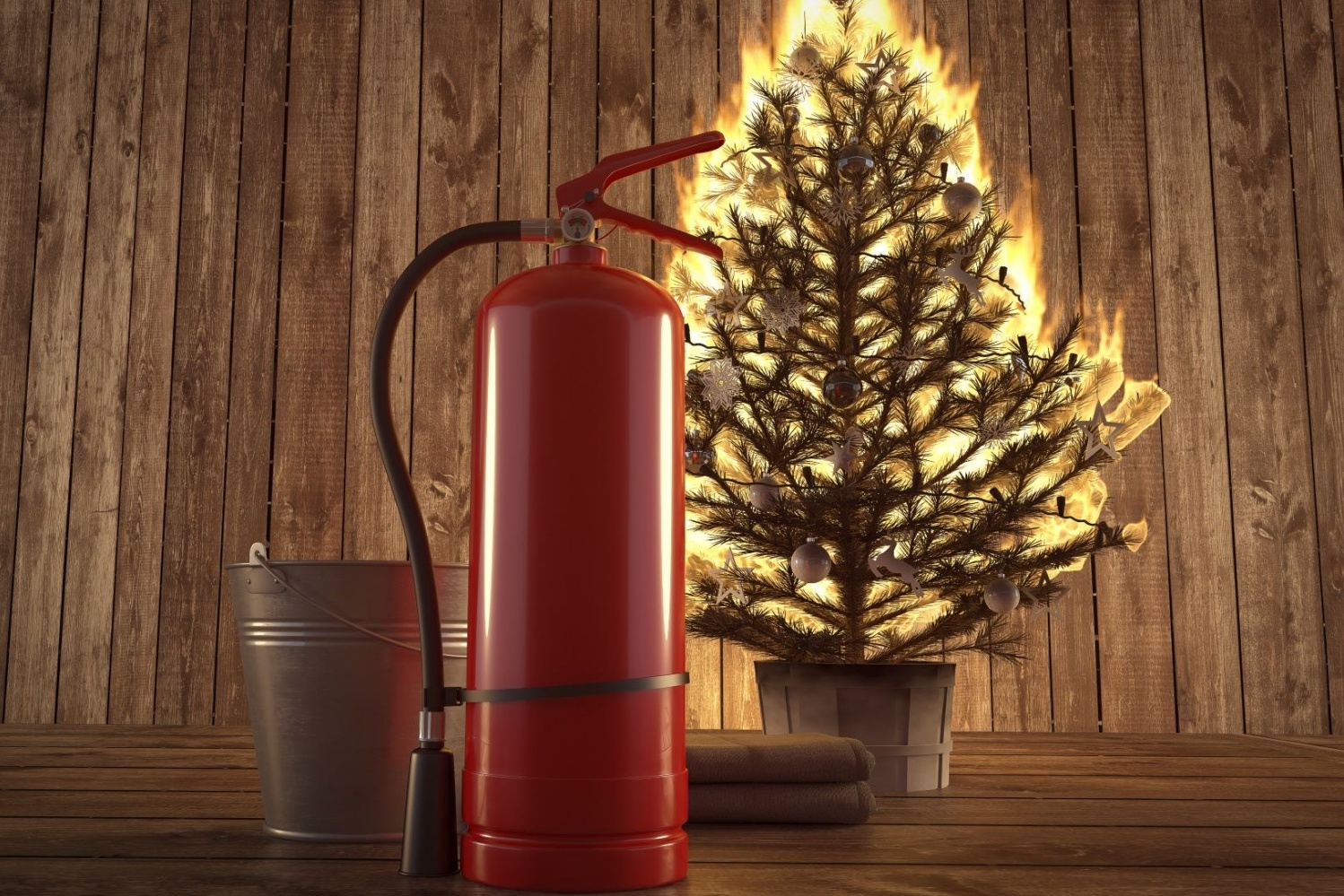 Новый год без хлопот: правила пожарной безопасности.