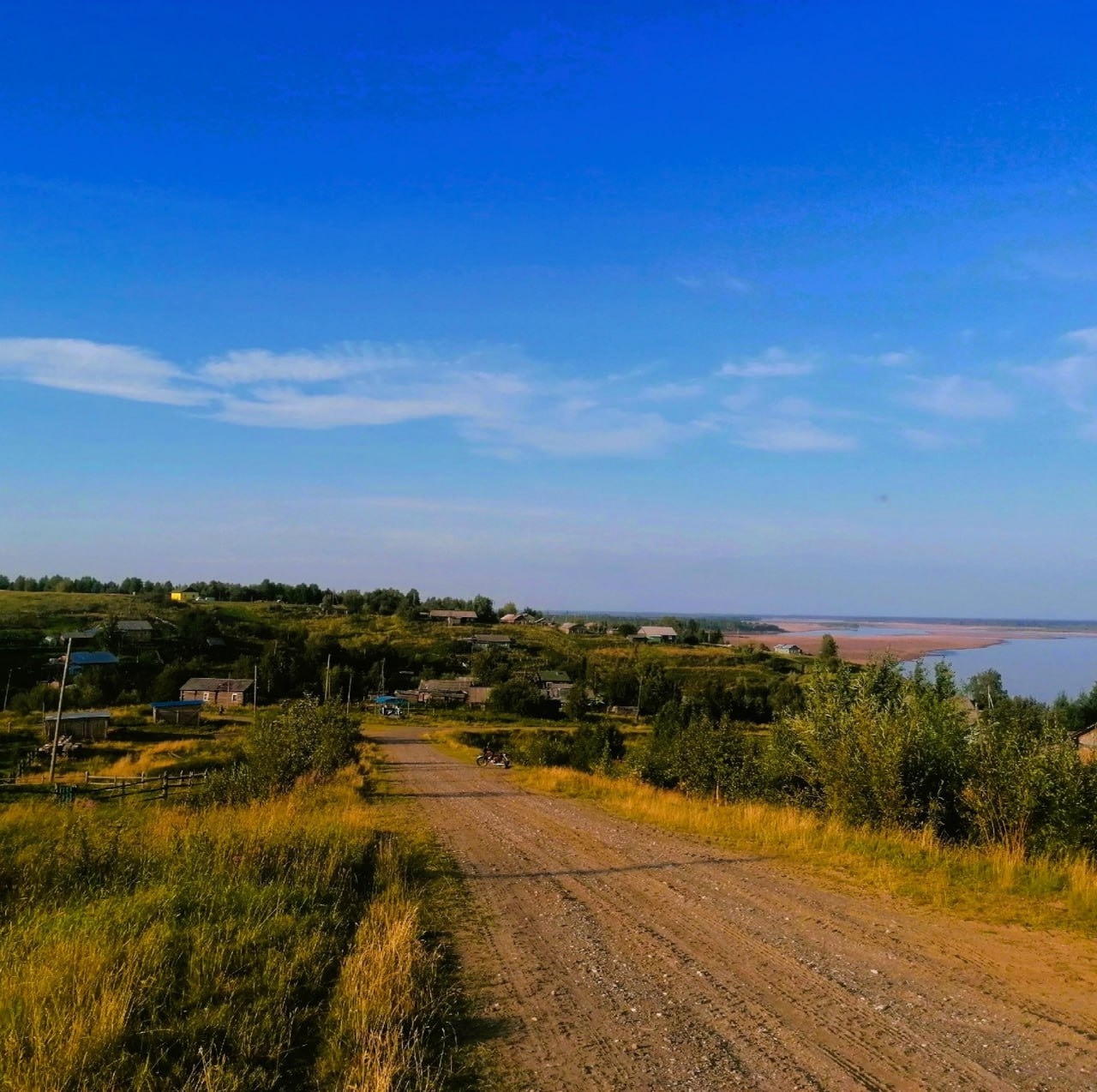 Деревня Акись.