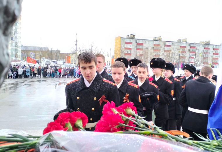 В Усинске отдали дань памяти героям Великой Отечественной войны.