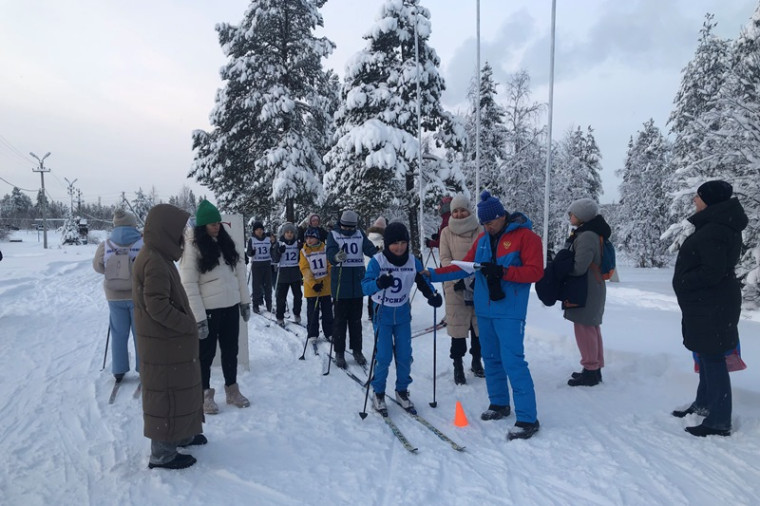 В Усинске открылся лыжный сезон.
