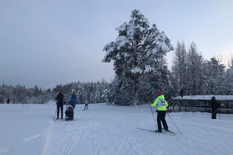 В Усинске открылся лыжный сезон.