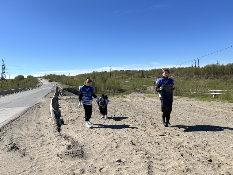 Рекордное количество шин собрали волонтеры «Чистой Арктики» во время уборок в Усинске.