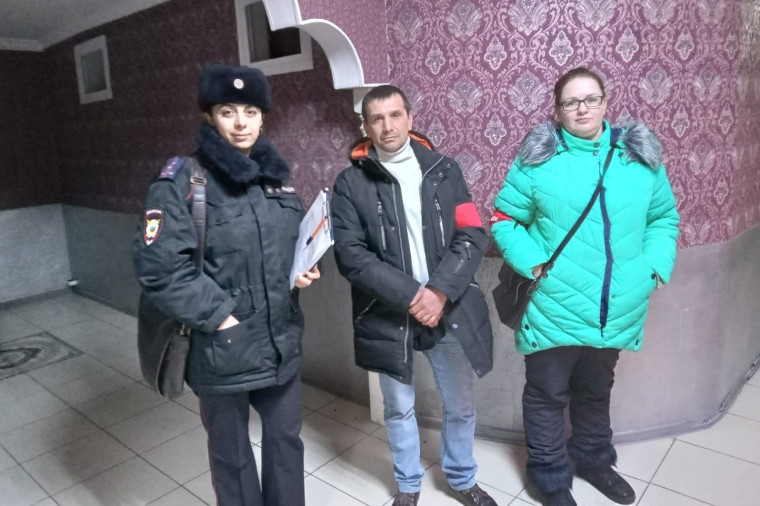 Народная дружина продолжает обеспечивать правопорядок в городе Усинске.